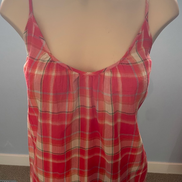 James Perse Summer Plaid Dress - Picture 2 of 9